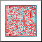Untitled, 1989 (Maze) (Wood Mounted Print)