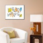 Untitled Pop Art (Twins) (Wood Mounted Print)