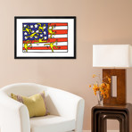 Untitled Pop Art (America) (Wood Mounted Print)