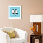 Flying Baby (Wood Mounted Print)