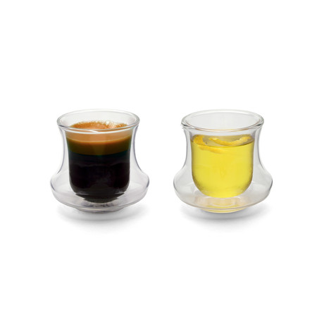 CICLONE Double-Walled Demitasse // Set of 2