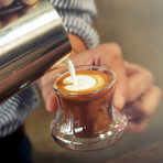 CICLONE Double-Walled Demitasse // Set of 2