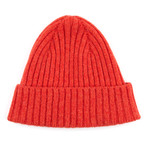 Lambswool Beanie // Orange