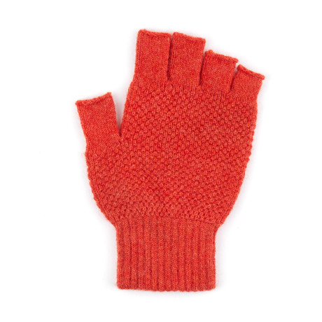 Lambswool Glove // Orange