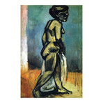 Standing Nude (1907) (26"W x 18"H x 0.75"D)