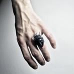 Hermes Ring // Black (Size 5)