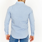 Ernie Button-Up Shirt // Slate Blue (M)