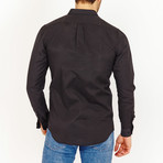 Hugh Button-Down Shirt // Black (2XL)