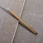 Handmade Mechanical Pencil // Brass (Brass Nib)