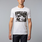 Batman + Catwoman Tee // White (XL)