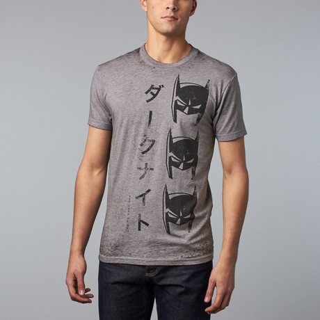 Batman Tres Tee // Heather Grey (S)