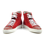 Zip-Up High Top Sneaker // Cayenne (Euro: 40)