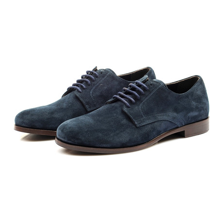 Suede Lace Up Derby // Navy (Euro: 39.5)