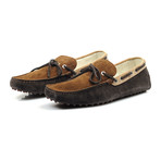 Color Block Laced Loafer // Brown + Tan (Euro: 40)