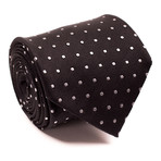 Zegna // Mini Dot Tie // Black