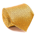 Zegna // Irregular Dot Tie // Yellow