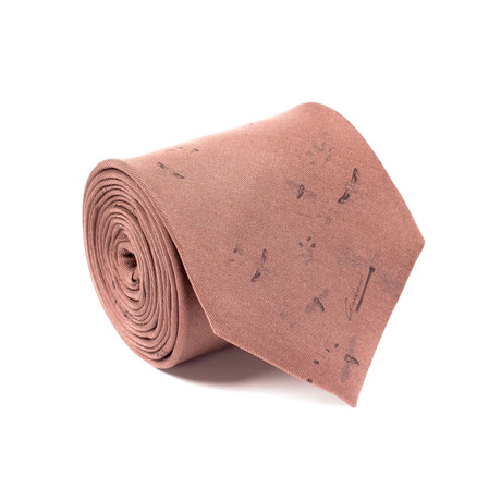 Gucci // Bertram Insect Print Tie // Purple