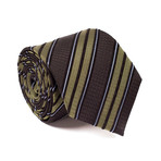 Gucci // Sol Multi Stripe Tie // Blue + Green