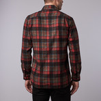 McKenzie Flannel Shirt // Brown + Red Plaid (XL)