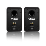 YUMI Passive Bookshelf Speakers (Gloss Black)