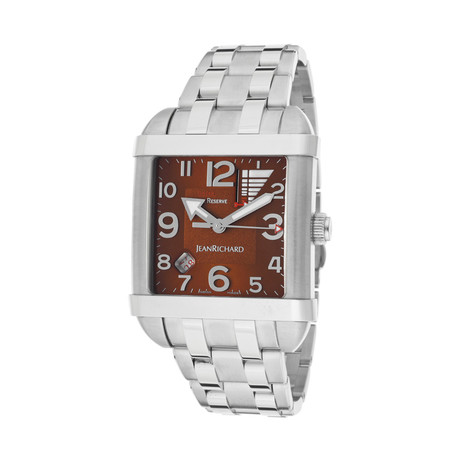 JeanRichard Paramount Linear Power Reserve Automatic // 62118-11-E1A-11A // New