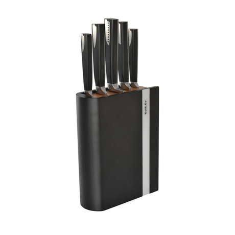 CooknCo Knife Block // 6 Piece Set