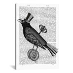 Steampunk Crow (18"W x 26"H x 0.75"D)