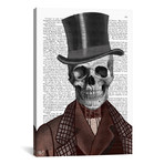 Skeleton Gentleman And Top Hat (18"W x 26"H x 0.75"D)