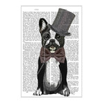 Monsieur Bulldog (18"W x 26"H x 0.75"D)