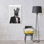 Llama In Tuxedo (18"W x 26"H x 0.75"D)