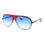Timothy Sunglasses // Red + Blue