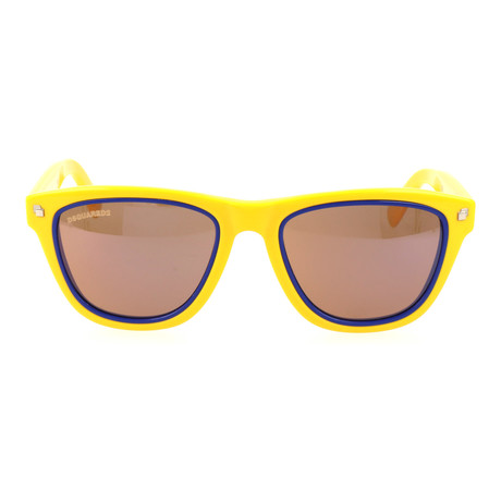 Norris Sunglasses // Yellow + Royal Blue