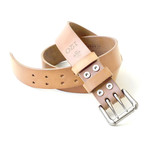 Two-Hole 10 oz Leather Belt // Natural (30)