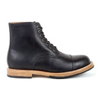 Goodyear Welted Captoe // Black (US: 10.5)