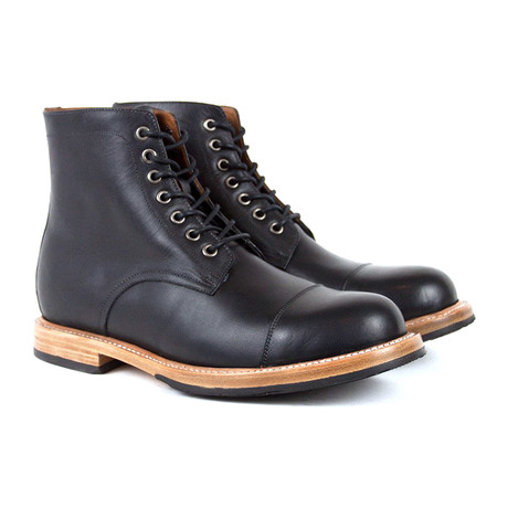 Goodyear Welted Captoe // Black (US: 8)