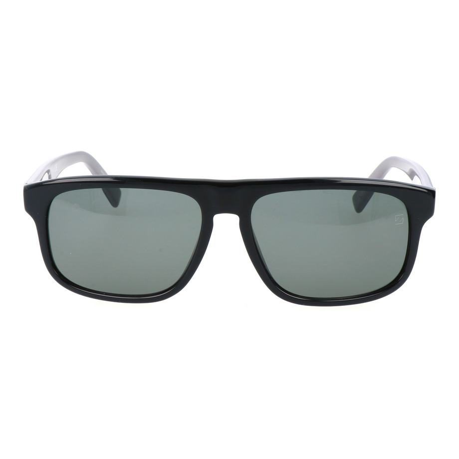 Ermenegildo Zegna Black Resin Sunglasses main image 1