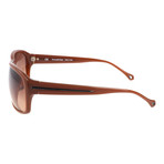 Rounded Rectangle Sunglasses // Russet