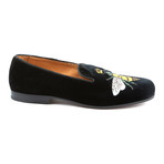 Bryan Queen Bee Velvet Slipper // Black (US: 10.5)