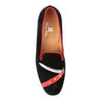 Bryan West Side Story Velvet Slipper // Black (US: 11)