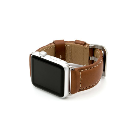 Durango // Apple Watch Band // Silver // 42mm-44mm (Space Gray)