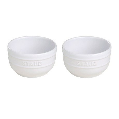 Prep Bowl Set // White // Set of 2