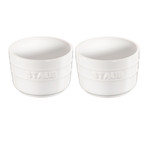 Round Ramekin // White // Set of 2 // DISC