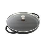 Round Steam Grill // Matte Black (12" Grill)