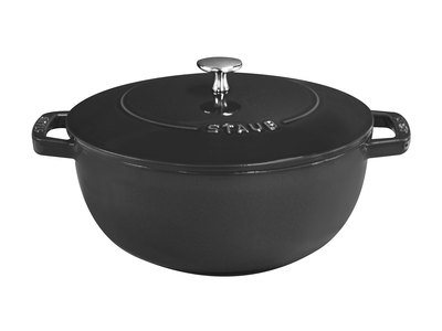 Staub French Cast-Iron Cookware Essential French Oven // Matte Black