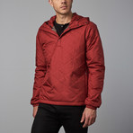 Synfill Hoody Pullover // Pomegranate (L)