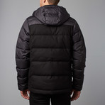 Dual Down Jacket // Caviar (XL)