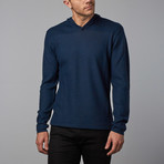 Huascaran Alpaca Hoody // Prussian (L)