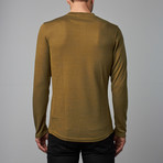 Randygoat Lite Henley // Frond Heather (S)