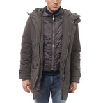 Hooded Winter Coat // Grigio (Euro: 46)