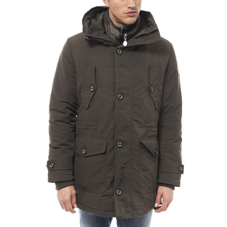 Hooded Winter Coat // Verde (Euro: 46)